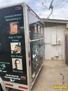 2000 Mobile Barbershop Trailer Mobile Hair Salon Truck Cabinets Arizona for Sale