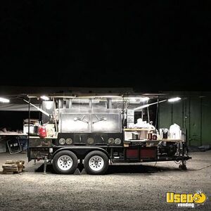 2000 Open Bbq Smoker Trailer Open Bbq Smoker Trailer Flatgrill Virginia for Sale