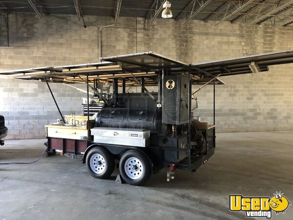 2000 Open Bbq Smoker Trailer Open Bbq Smoker Trailer Virginia for Sale