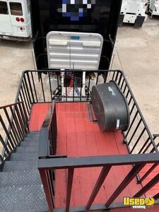 2000 Semi Bbq Rig Barbecue Food Trailer Double Sink Tennessee Diesel Engine for Sale