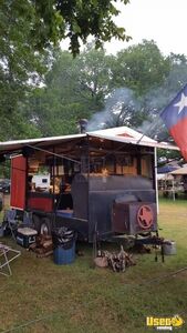 2000 Shop Built Barbecue Food Trailer Texas for Sale