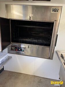2000 Skp-500 Slse Barbecue Food Trailer Diamond Plated Aluminum Flooring Kansas Gas Engine for Sale
