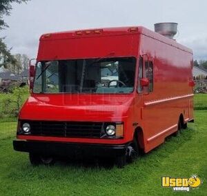 2000 Step Van All-purpose Food Truck Exterior Customer Counter Washington for Sale