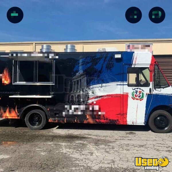 2000 Step Van Food Truck All-purpose Food Truck Florida Diesel Engine for Sale