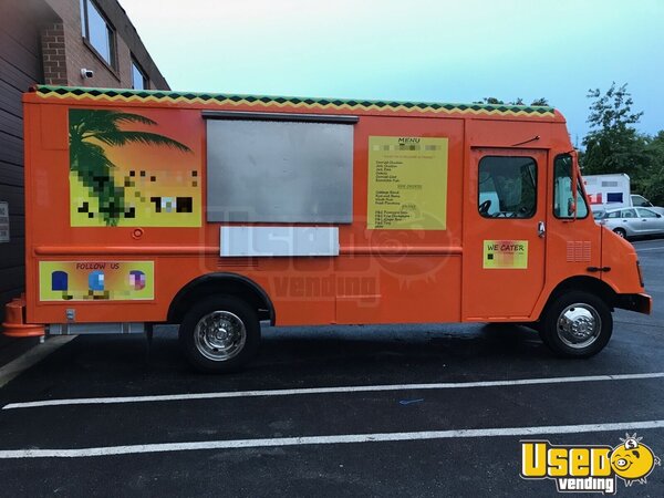 2000 Step Van Kitchen And Catering Food Truck All-purpose Food Truck Air Conditioning Maryland Diesel Engine for Sale