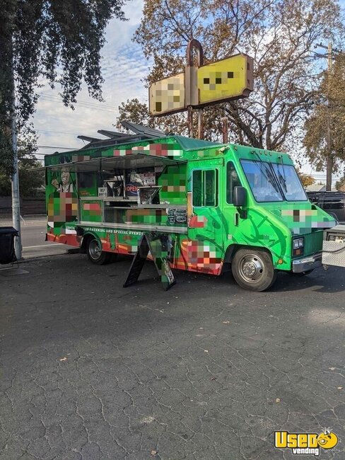 2000 Step Van Kitchen Food Truck All-purpose Food Truck California Gas Engine for Sale