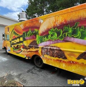 2000 Step Van Kitchen Food Truck All-purpose Food Truck Concession Window Georgia for Sale