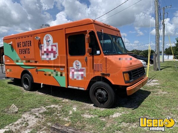 2000 Step Van Kitchen Food Truck All-purpose Food Truck Florida Gas Engine for Sale