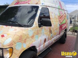 2000 Super Van E250 All Purpose Food Truck All-purpose Food Truck Concession Window Florida Gas Engine for Sale
