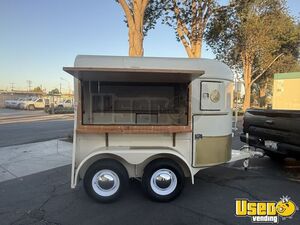 2001 2 Horse Trailer Beverage - Coffee Trailer Custom Wheels California for Sale