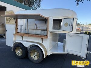 2001 2 Horse Trailer Beverage - Coffee Trailer Electrical Outlets California for Sale