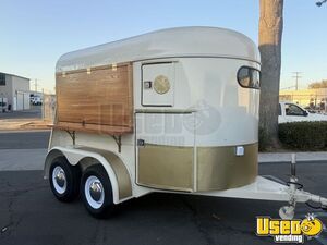 2001 2 Horse Trailer Beverage - Coffee Trailer Gray Water Tank California for Sale