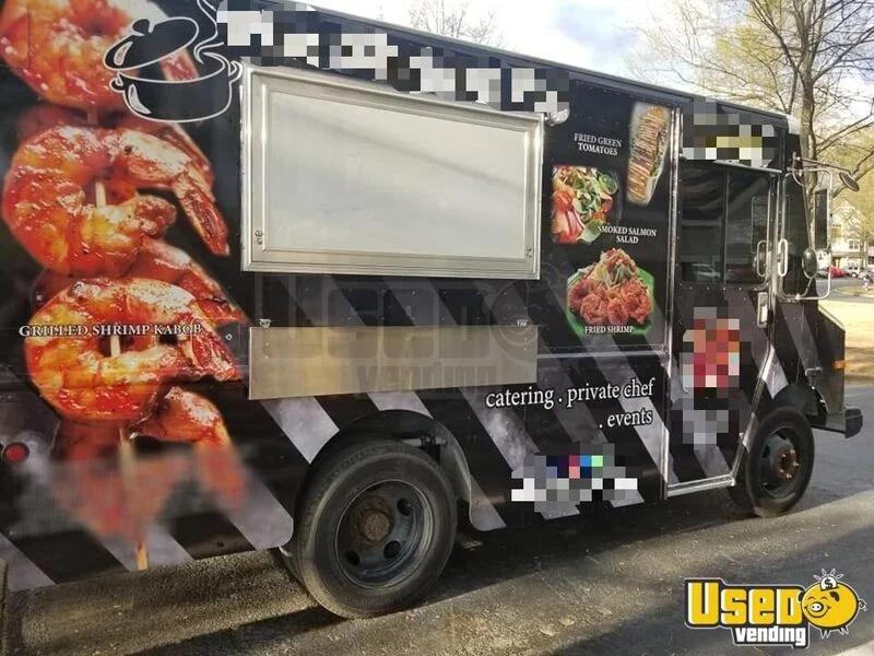 2001 2 Ton Workhorse All-purpose Food Truck Georgia Diesel Engine for Sale