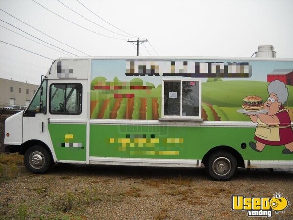 2001 25' P42 Step Van Kitchen Food Truck All-purpose Food Truck Iowa Gas Engine for Sale