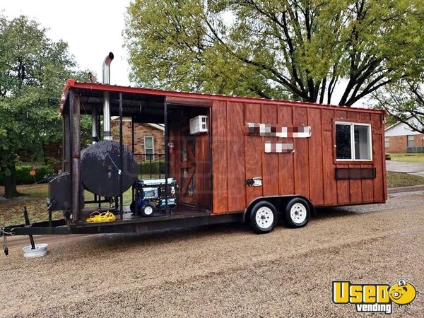 2001 Barbecue Food Trailer Texas for Sale