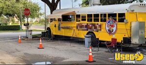 2001 Blue Bird Kitchen Food Truck All-purpose Food Truck Air Conditioning Florida for Sale