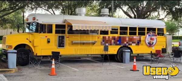 2001 Blue Bird Kitchen Food Truck All-purpose Food Truck Florida for Sale