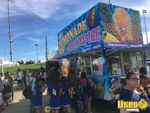 2001 Cf14 Snowball Concession Trailer Snowball Trailer Stainless Steel Wall Covers California for Sale