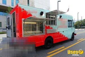 2001 Chevy Step Van Catering Food Truck Slide-top Cooler Florida Gas Engine for Sale