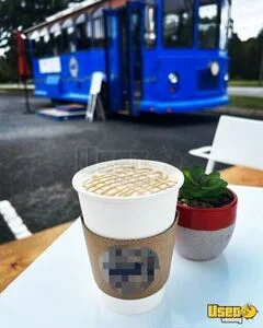 2001 Coffee Trolley-bus Coffee & Beverage Truck Electrical Outlets North Carolina Diesel Engine for Sale