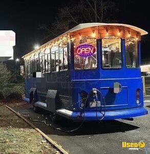 2001 Coffee Trolley-bus Trams & Trolley Concession Window North Carolina Diesel Engine for Sale