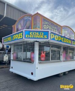 2001 Cotton Candy Concessions Concession Trailer Cabinets Hawaii for Sale