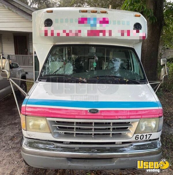 2001 E-450 Ice Cream Truck Ice Cream Truck Florida Diesel Engine for Sale