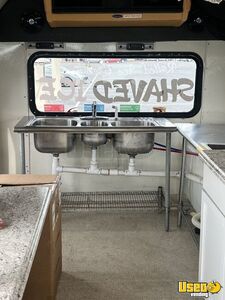 2001 E450 Snowball Truck Cabinets Texas Gas Engine for Sale