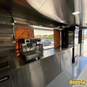 2001 Econoline E350 Super Duty Cargo Step Van Mobile Kitchen All-purpose Food Truck Stainless Steel Wall Covers Florida Gas Engine for Sale