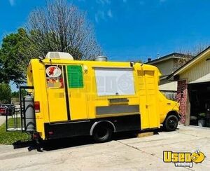2001 Econoline Roasted Corn Food Truck All-purpose Food Truck Exterior Customer Counter Texas Gas Engine for Sale