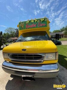 2001 Econoline Roasted Corn Food Truck All-purpose Food Truck Ice Shaver Texas Gas Engine for Sale