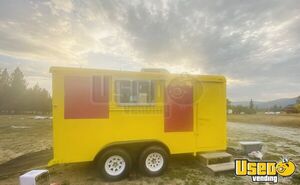 2001 Enclosed Utility Kitchen Food Trailer Concession Window Montana for Sale