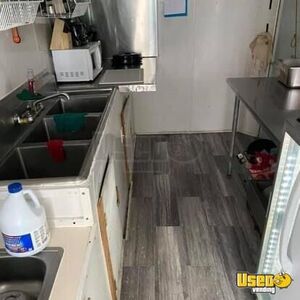 2001 Enclosed Utility Kitchen Food Trailer Fryer Montana for Sale