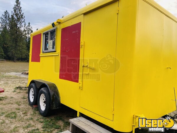 2001 Enclosed Utility Kitchen Food Trailer Montana for Sale