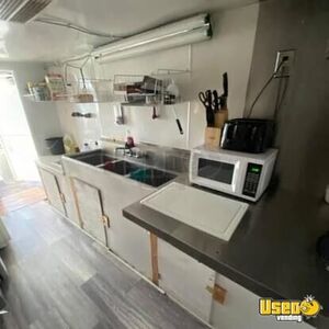 2001 Enclosed Utility Kitchen Food Trailer Refrigerator Montana for Sale