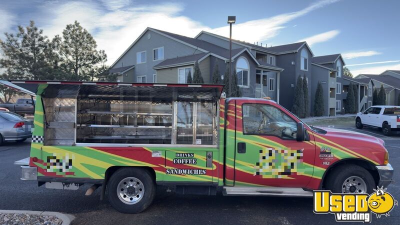 2001 (f-350 Super Duty) Lunch Serving Food Truck Colorado Gas Engine for Sale