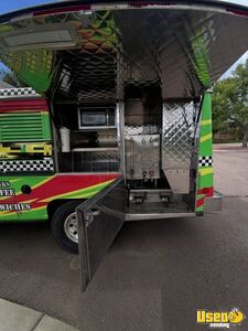 2001 F350 Lunch Serving Food Truck Reach-in Upright Cooler Colorado Gas Engine for Sale