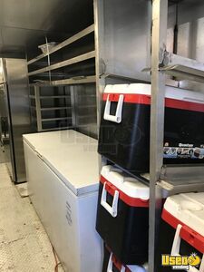 2001 Food Concession Trailer Kitchen Food Trailer Diamond Plated Aluminum Flooring Arkansas for Sale