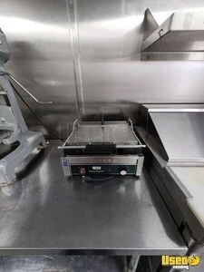 2001 Food Concession Trailer Kitchen Food Trailer Prep Station Cooler Wyoming for Sale