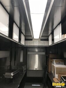 2001 Food Concession Trailer Kitchen Food Trailer Stainless Steel Wall Covers Arkansas for Sale