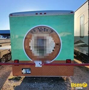2001 Food Concession Trailer Kitchen Food Trailer Stainless Steel Wall Covers Wyoming for Sale
