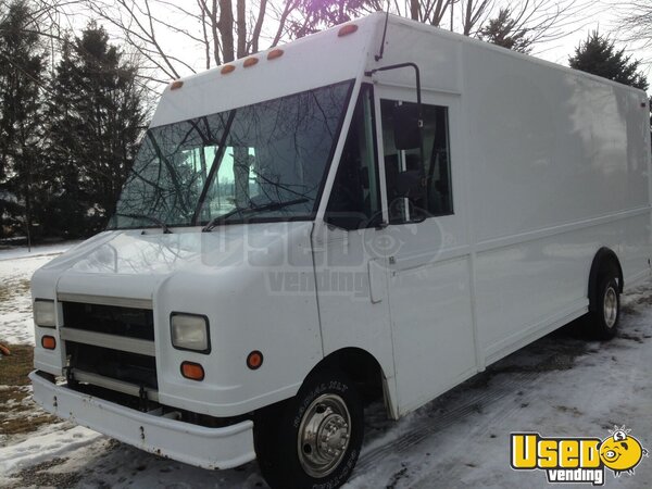 2001 Ford E350 All-purpose Food Truck Indiana Gas Engine for Sale