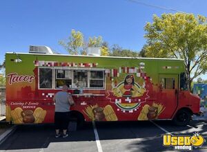 2001 Grumman Olson Step Van Kitchen Food Truck All-purpose Food Truck Concession Window Nevada Gas Engine for Sale