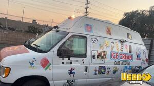 2001 Ice Cream Truck Deep Freezer California Gas Engine for Sale