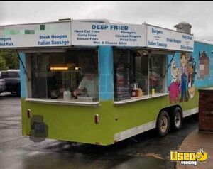 2001 Kitchen Food Trailer Concession Window Pennsylvania for Sale