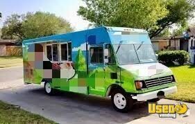 2001 Kitchen Food Truck All-purpose Food Truck Concession Window Texas Diesel Engine for Sale