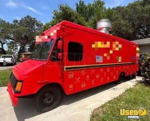 2001 Kitchen Food Truck All-purpose Food Truck Florida Diesel Engine for Sale