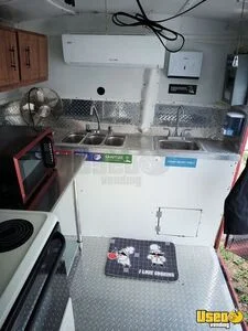 2001 Kitchen Trailer Kitchen Food Trailer Microwave Florida for Sale