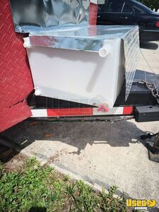 2001 Kitchen Trailer Kitchen Food Trailer Refrigerator Florida for Sale