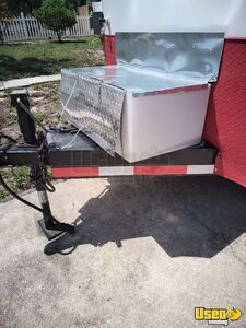 2001 Kitchen Trailer Kitchen Food Trailer Upright Freezer Florida for Sale